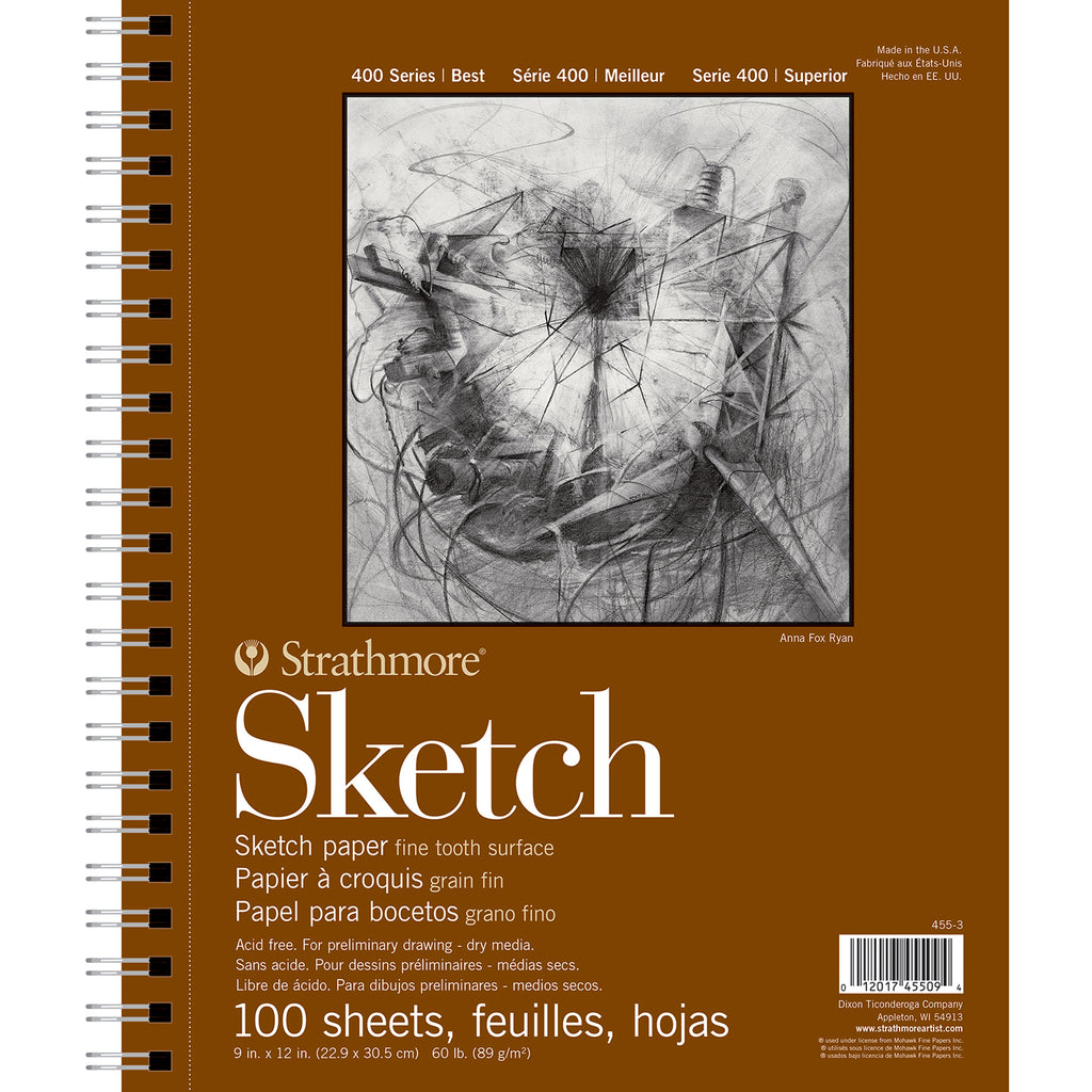 Sketch Pad 9x12in 100shts Side 400 Series