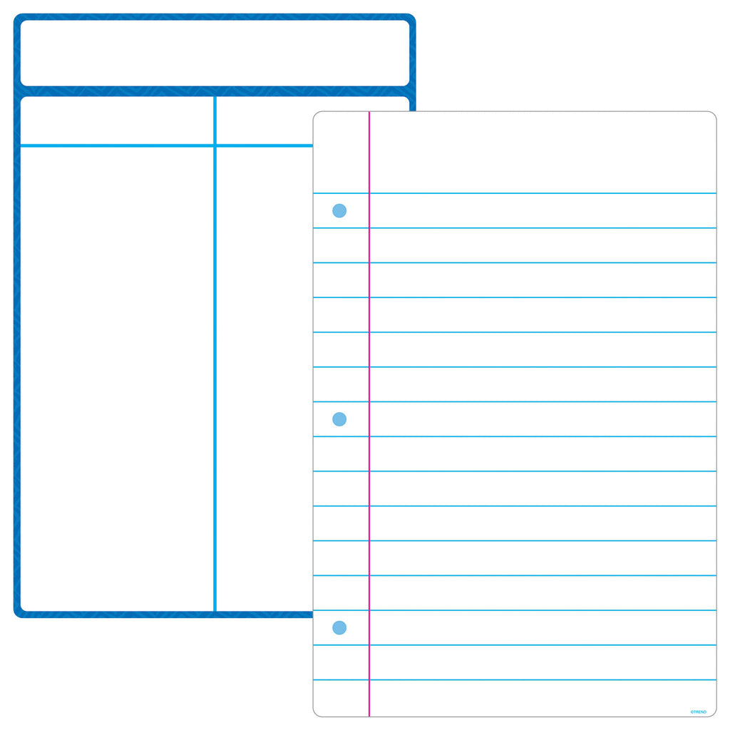 Wipe-off Note Sheets