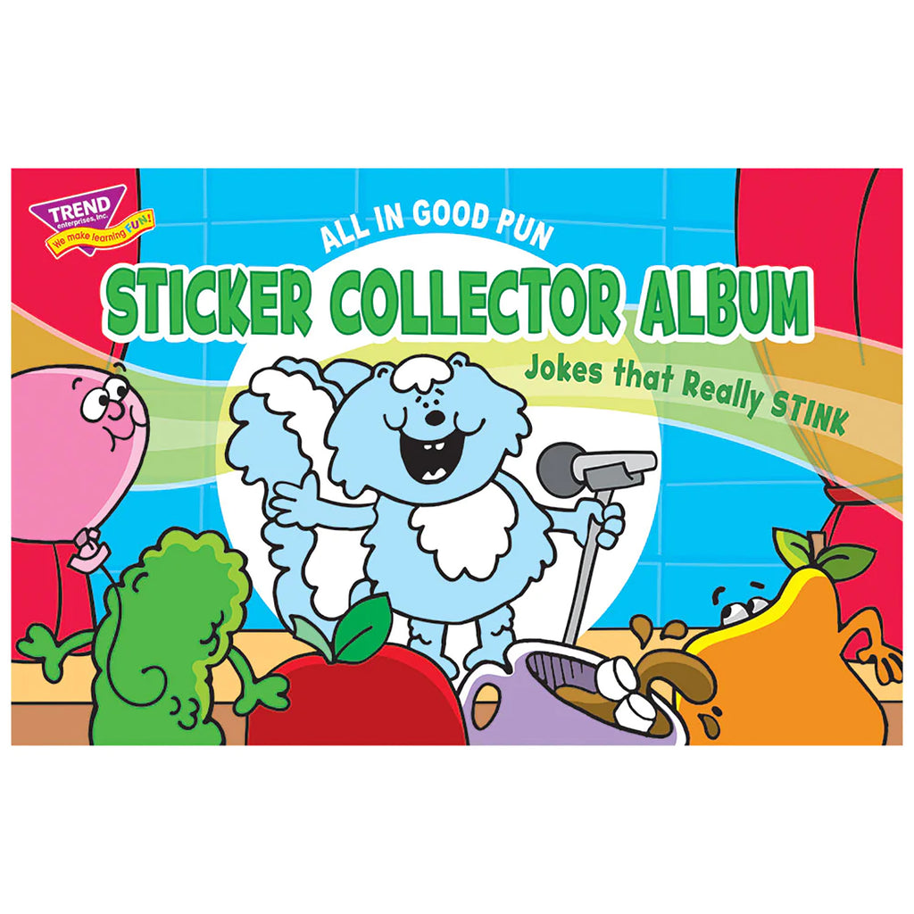 Sticker Collector Album All In Good Pun