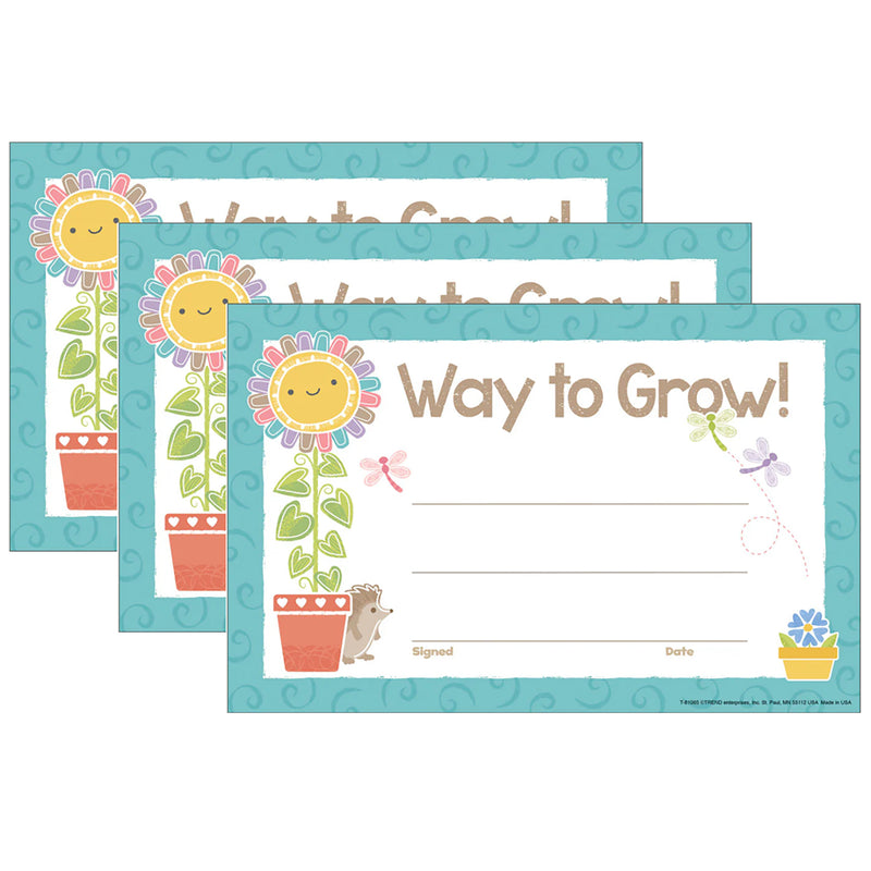 Way to Grow Good to Grow Recognition Award, 30 Per Pack, 3 Packs