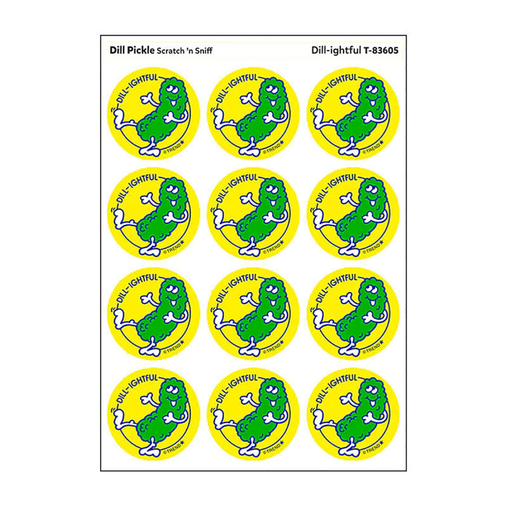 Stickers Dillightful Dill Pickle Scent
