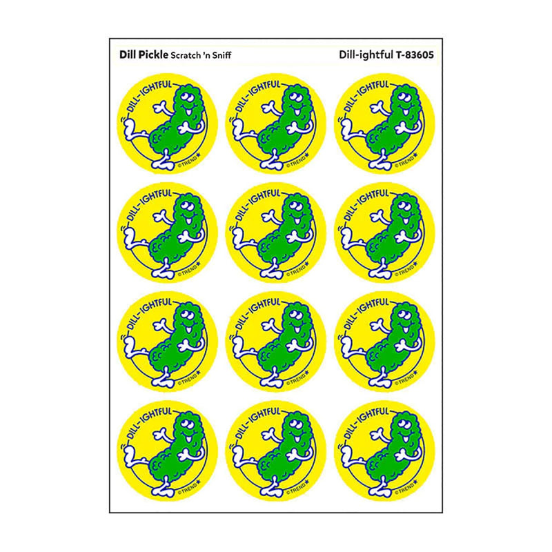 Stickers Dillightful Dill Pickle Scent