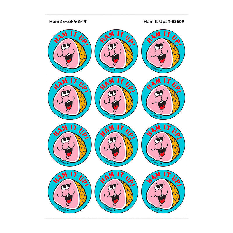 Stickers 24ct Ham It Up Ham Scent