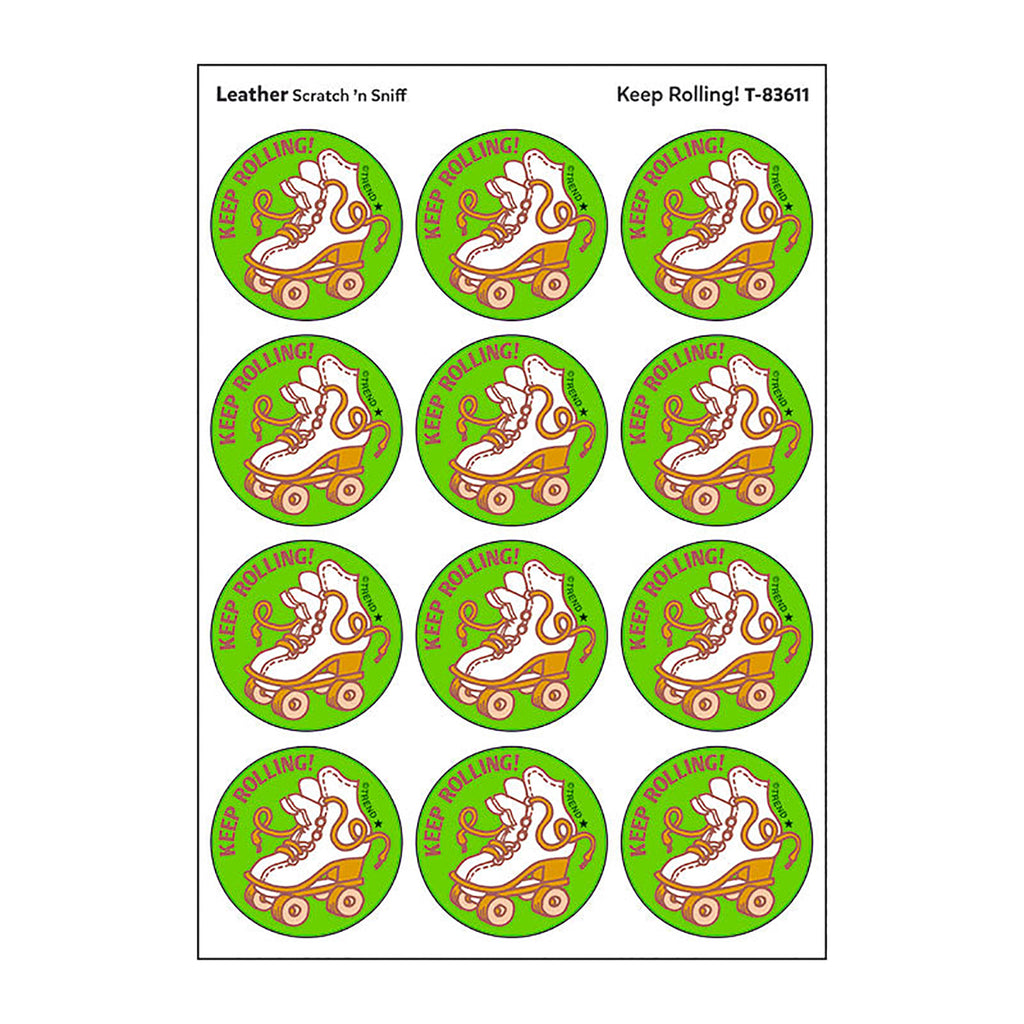 Stickers 24ct Keep Rolling Leather Scent