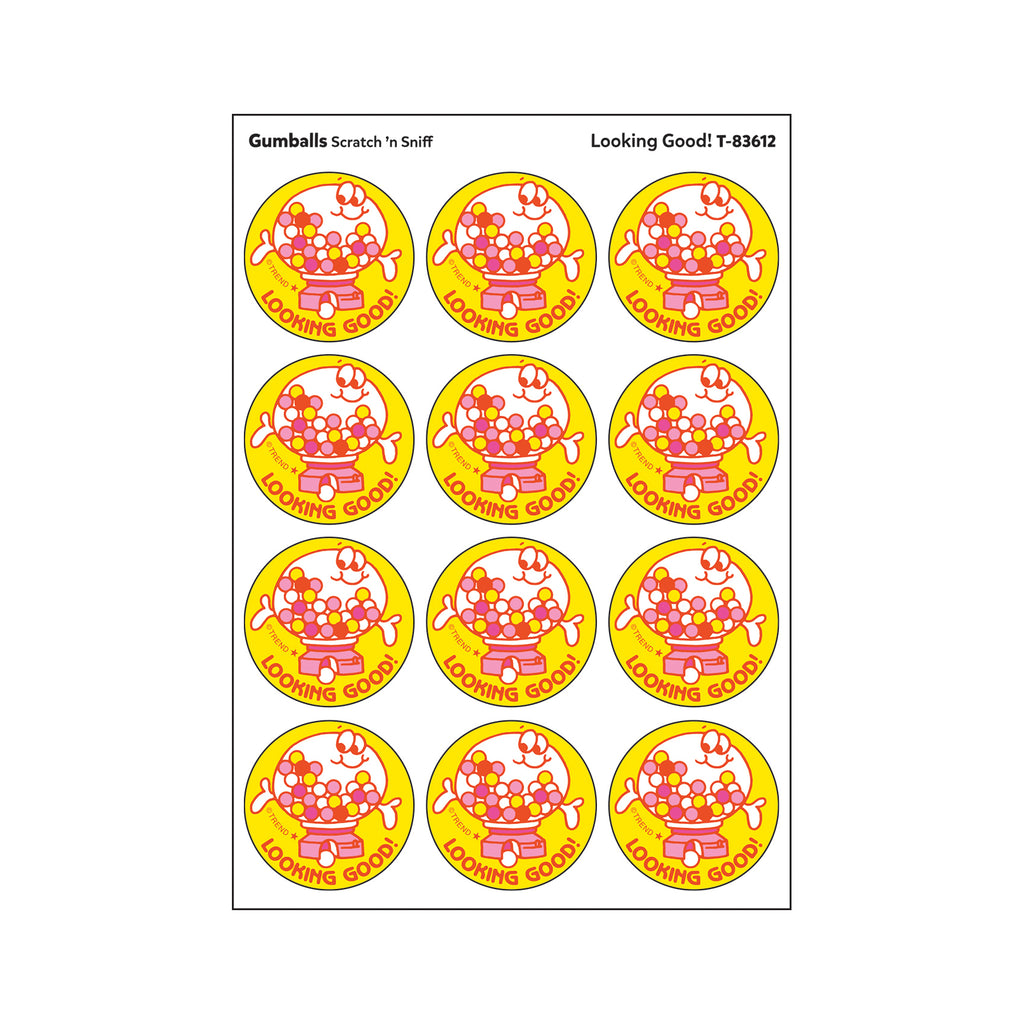 Stickers 24ct Looking Good Gumballs Scent