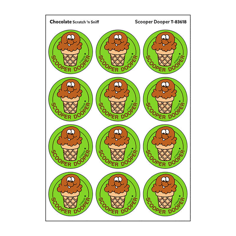 Stickers 24ct Scooper Dooper Choco Scent