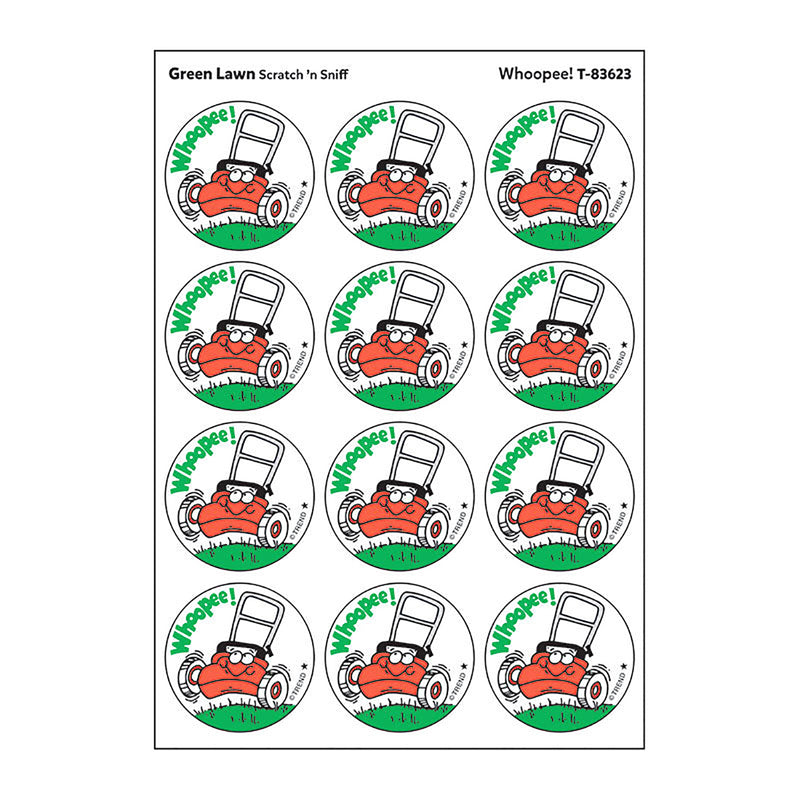 Stickers 24ct Whoopee Green Lawn Scent