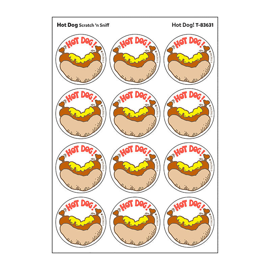 Stinky Stickers Hot Dog Scent 24ct