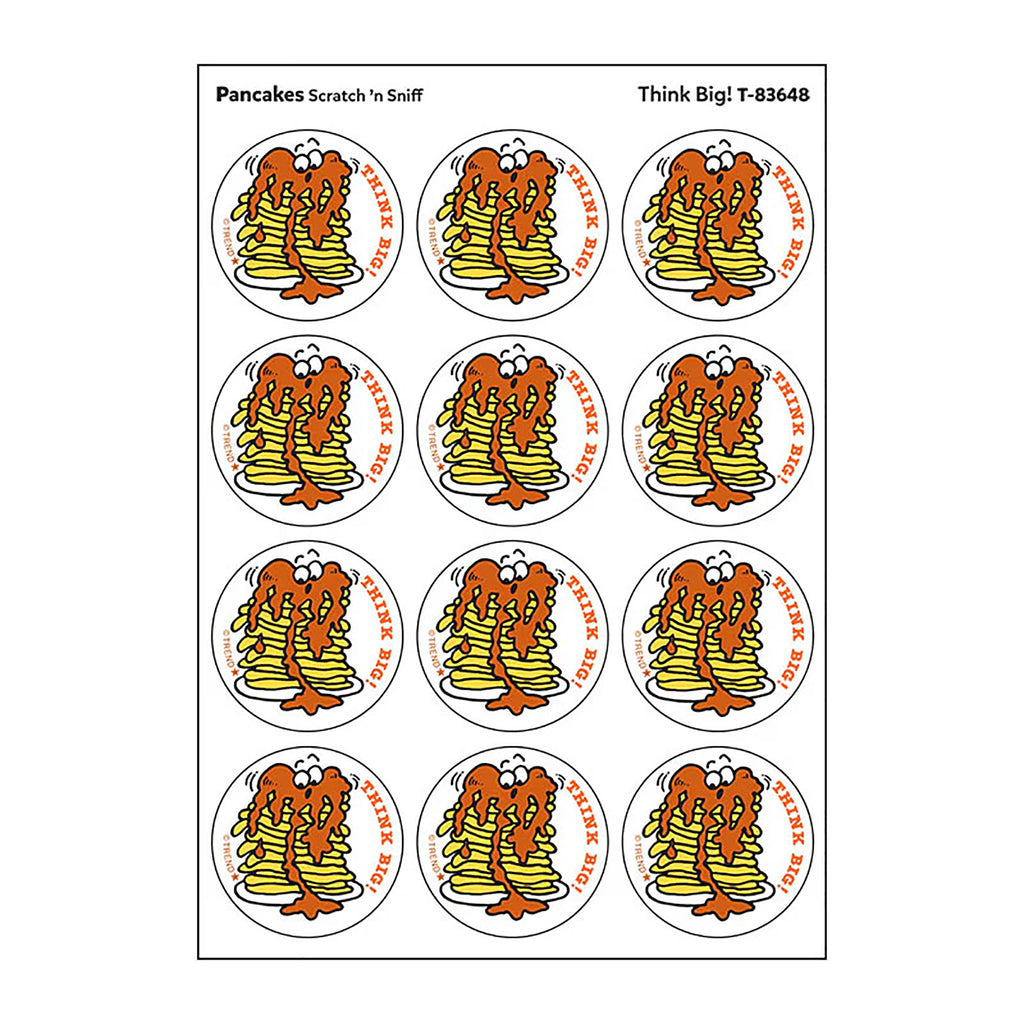 Stinky Stickers Pancakes Scent Think Big
