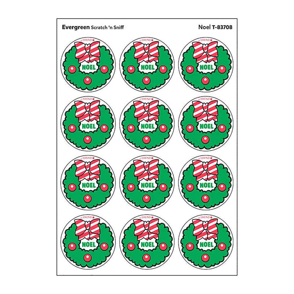 Stinky Stickers Noel Evergreen Scen