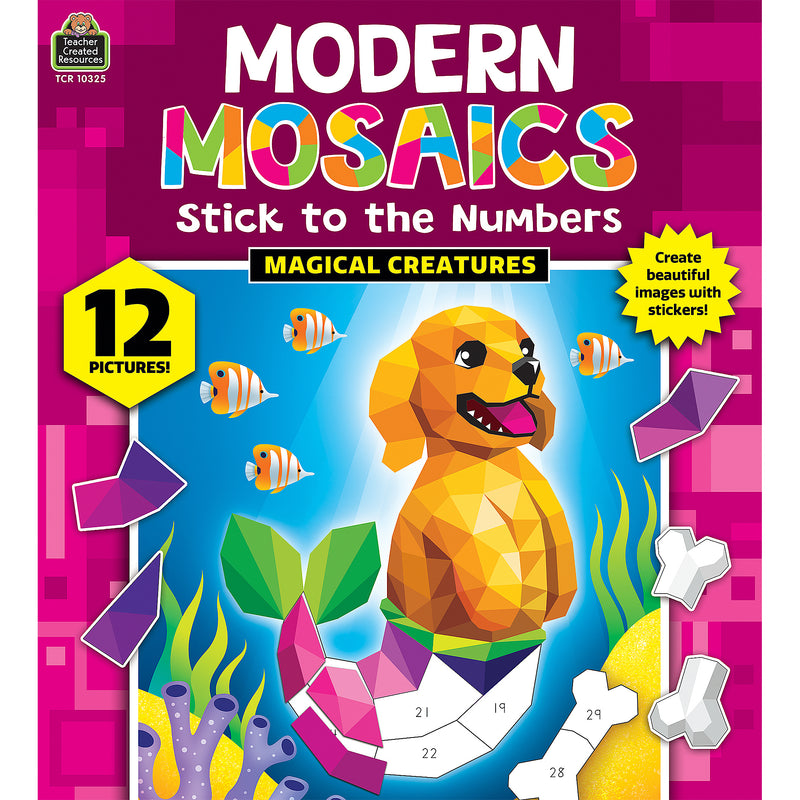 Magical Creatures Modern Mosaics Stick To The Numbers