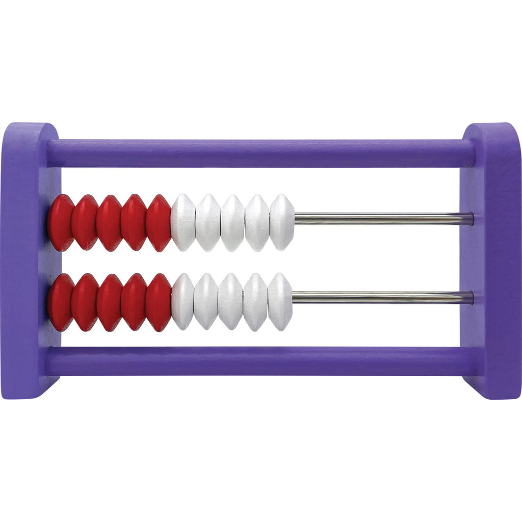 20-Bead Wooden Mini Rekenreks, Pack of 4