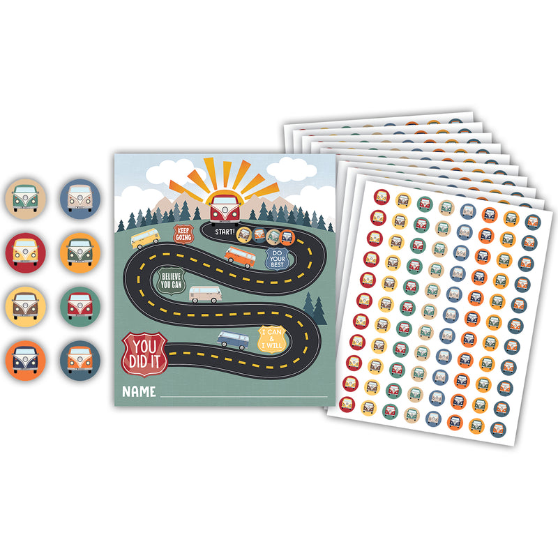 Moving Mountains Reward Trackers With Stickers