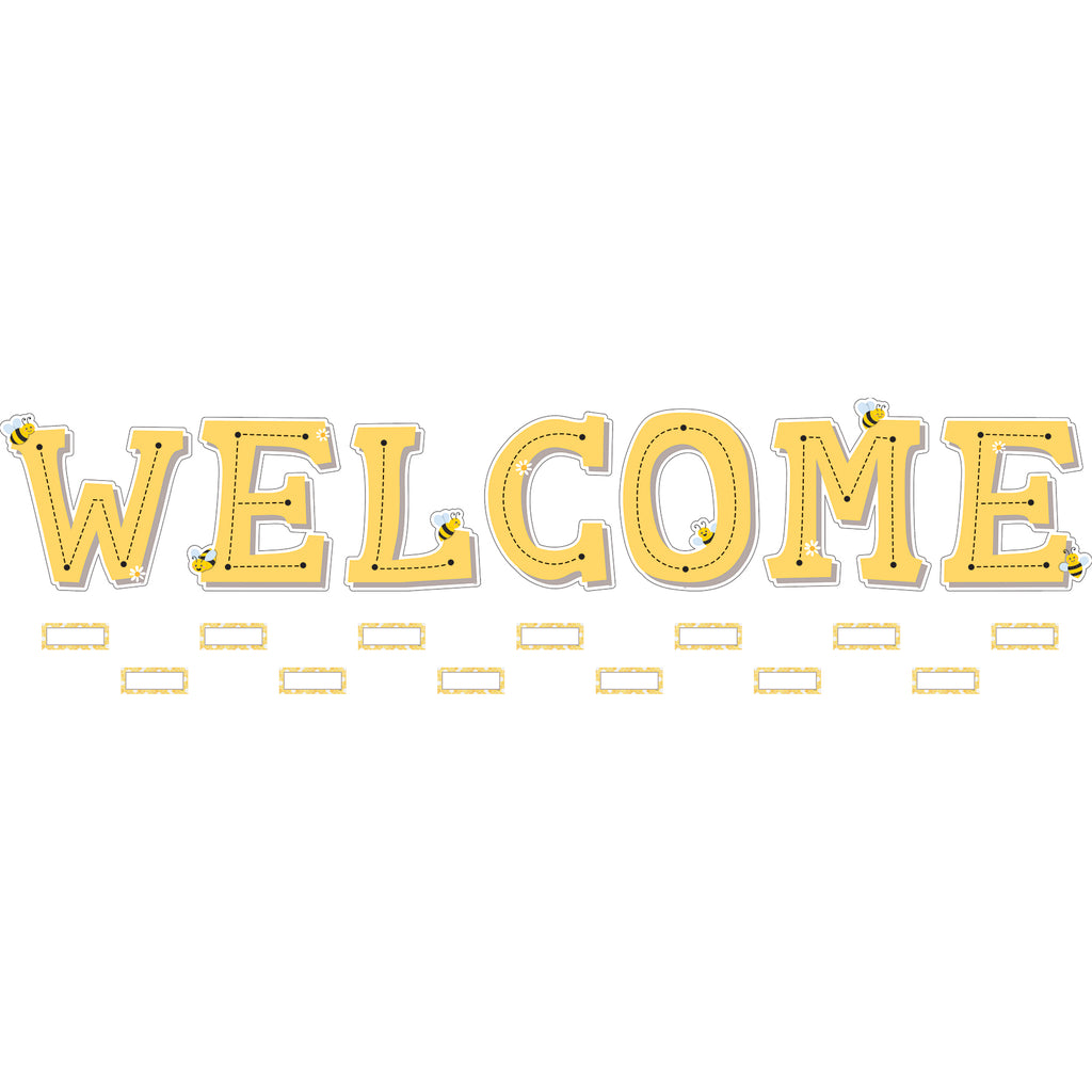 Buzzing Bees Welcome Bulletin Board
