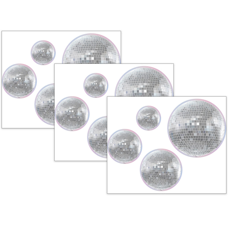 Disco Balls Accents, Assorted Sizes, 60 Per Pack, 3 Packs