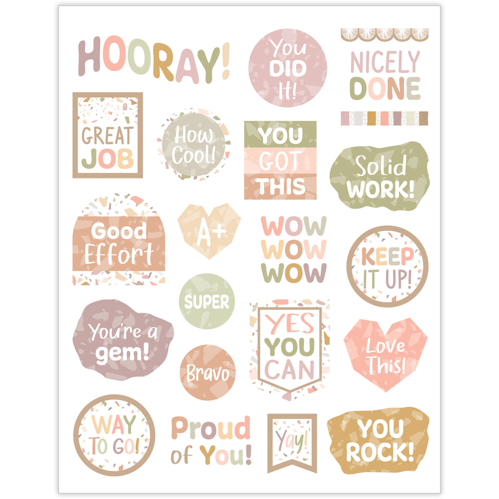 Terrazzo Tones Stickers