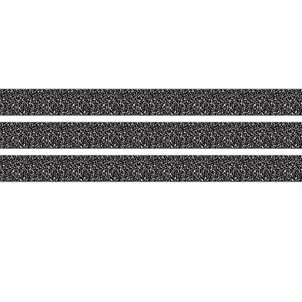 (3 Ea) Composition Rolled Border Straight