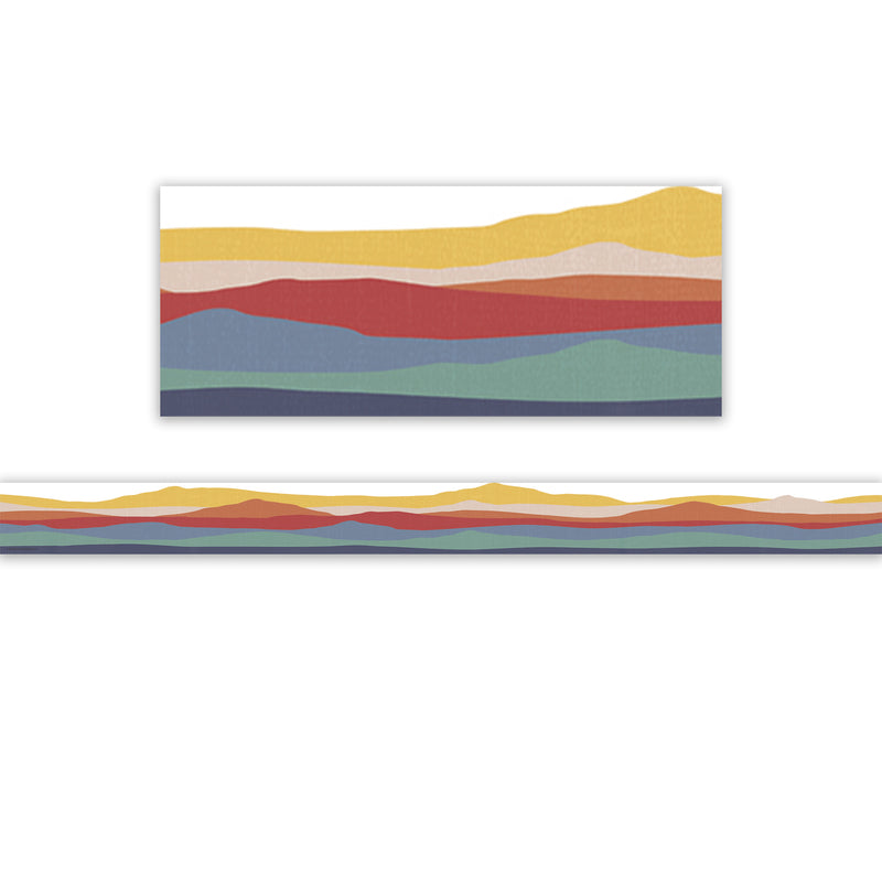 Moving Mountains Horizon Border Die-cut