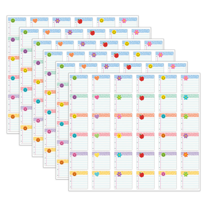 Cool for School Mini Accents, 36 Per Pack, 6 Packs