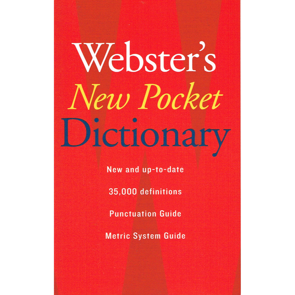 Websters New Pocket Dictionary