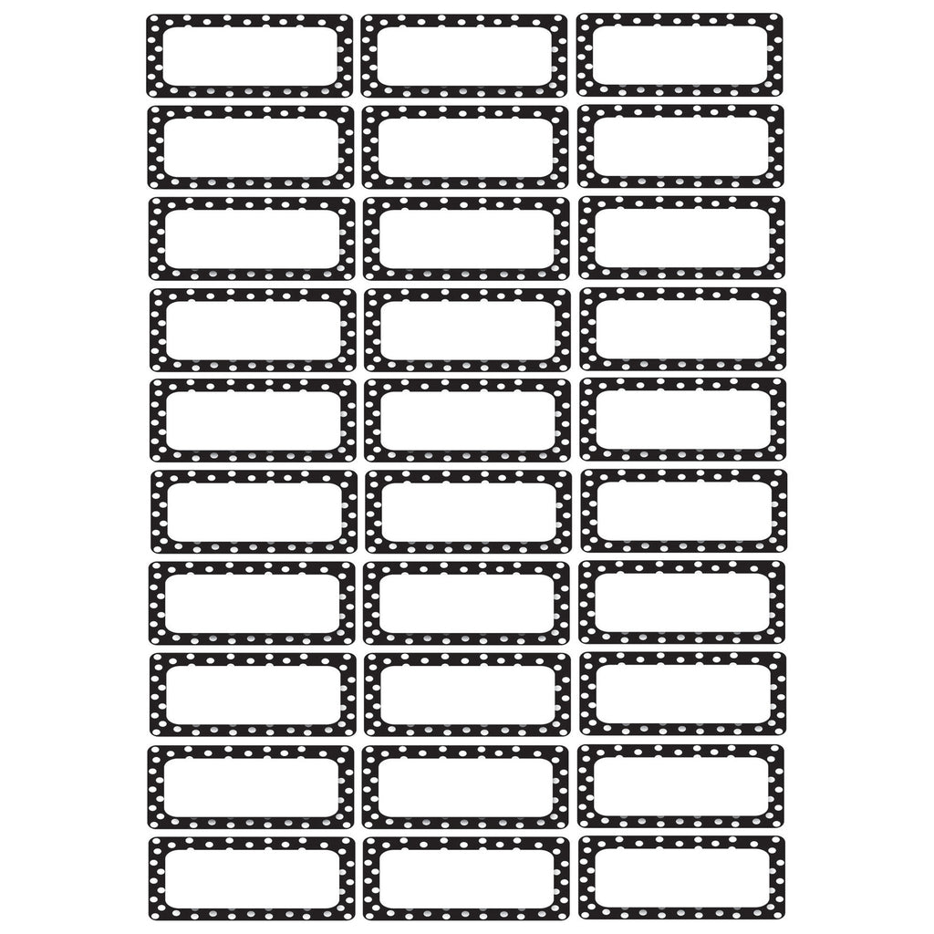 Die Cut Magnets B-w Dots