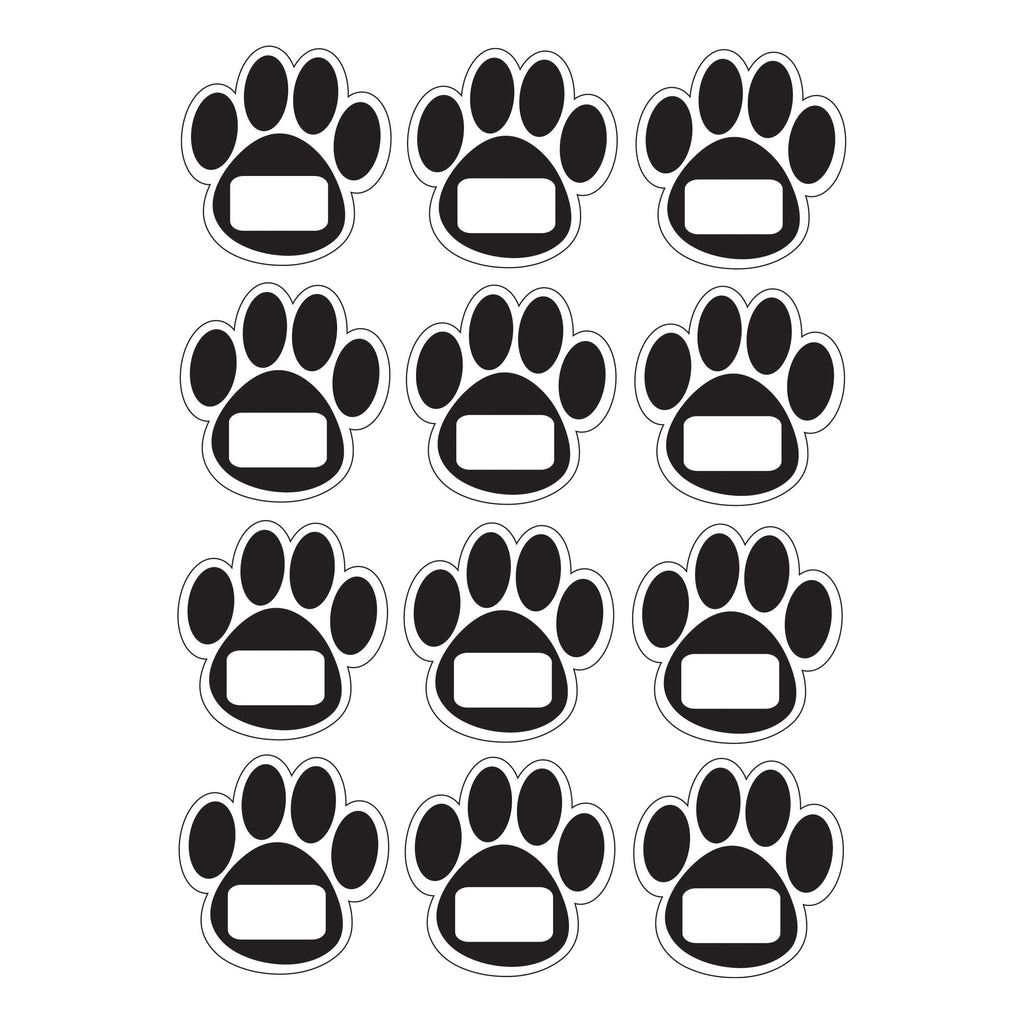 Die Cut Magnets Black Paws