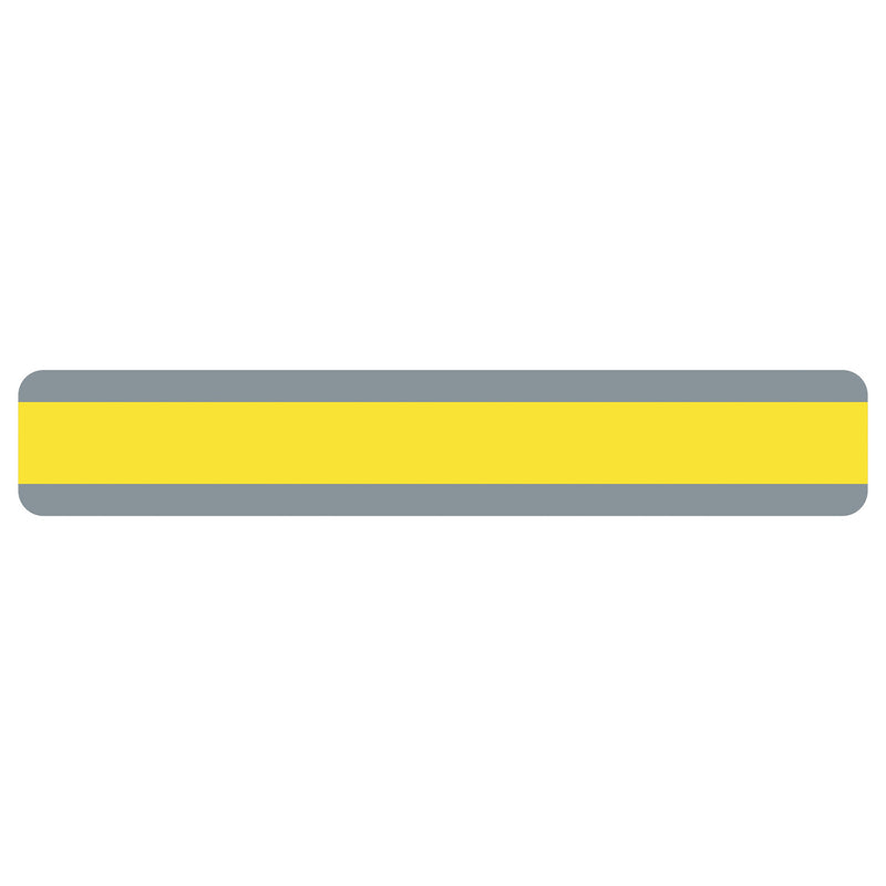 Sentence Reading Guide Strip Yellow