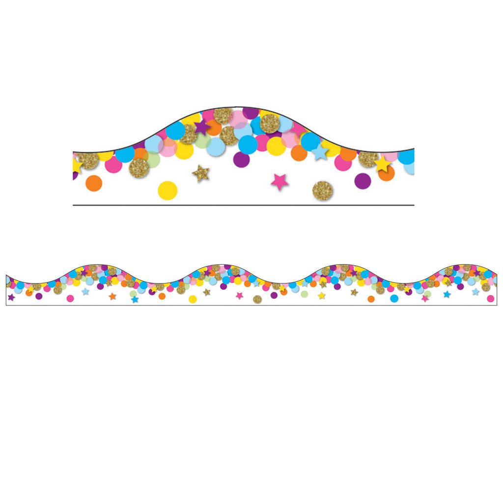 Confetti Magnetic Border 12 Feet