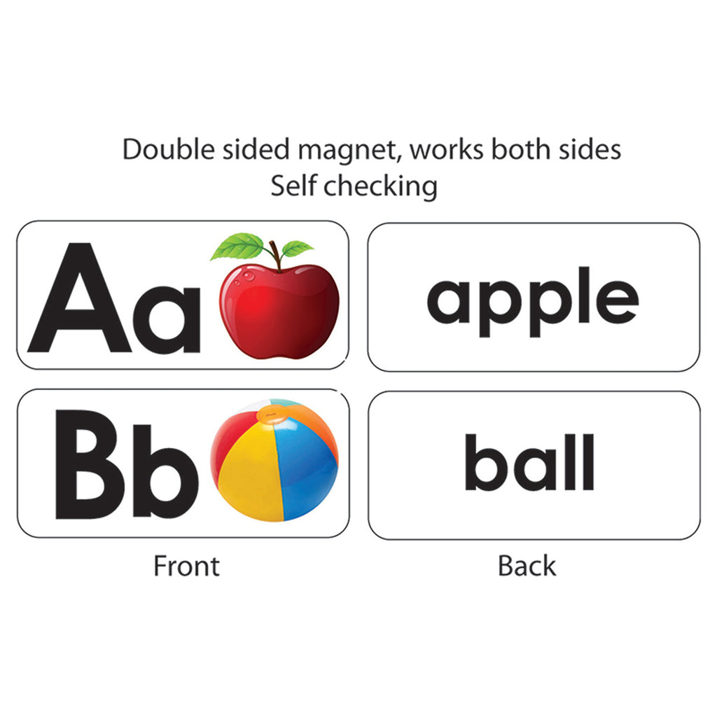 Abc Picture Words Double Sided Magnets
