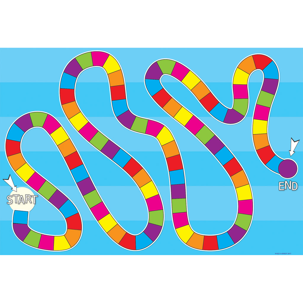 Blank Spaces Colorful Gm Bd Smart 13x19 Poly Chart