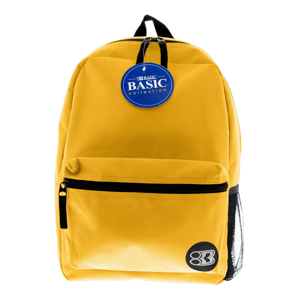 16in Mustard Basic Backpack