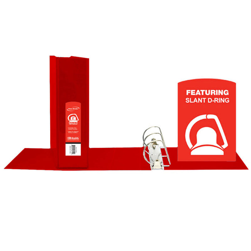 D Ring Binder W- Pockts 2in Rd