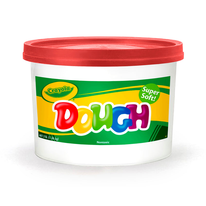 Modeling Dough 3lb Bucket Red