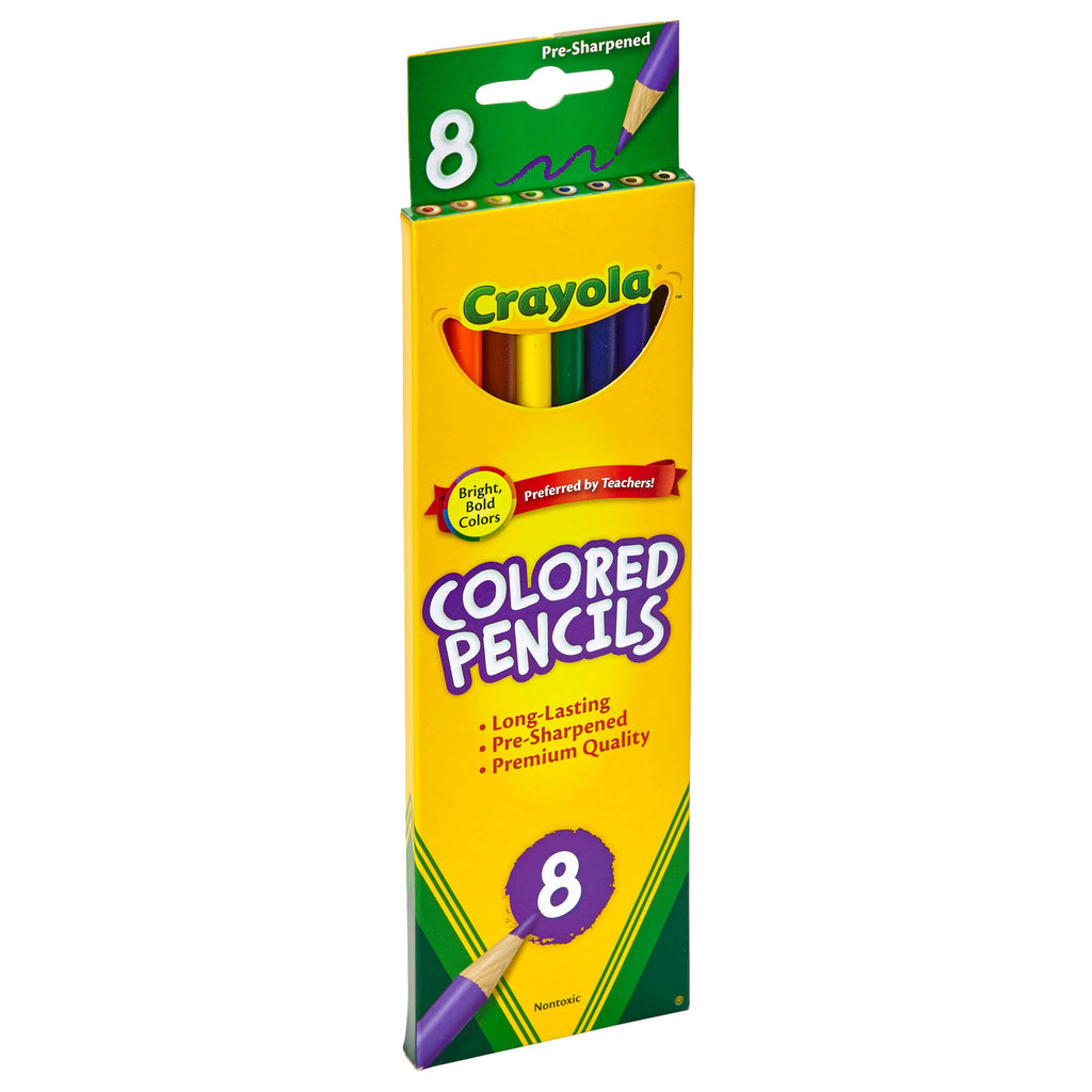 Crayola Colored Pencils 8 Ct Asst