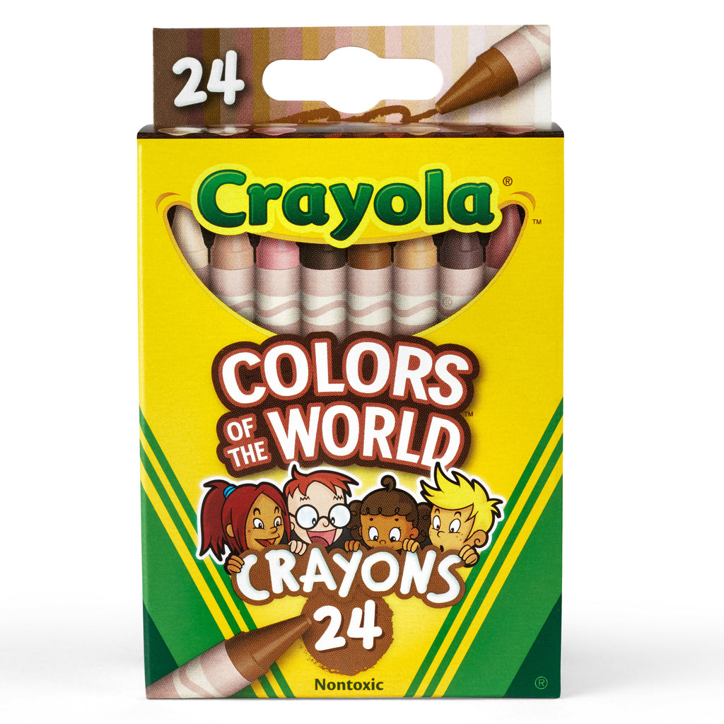 Colors Of The World Crayons 24pk