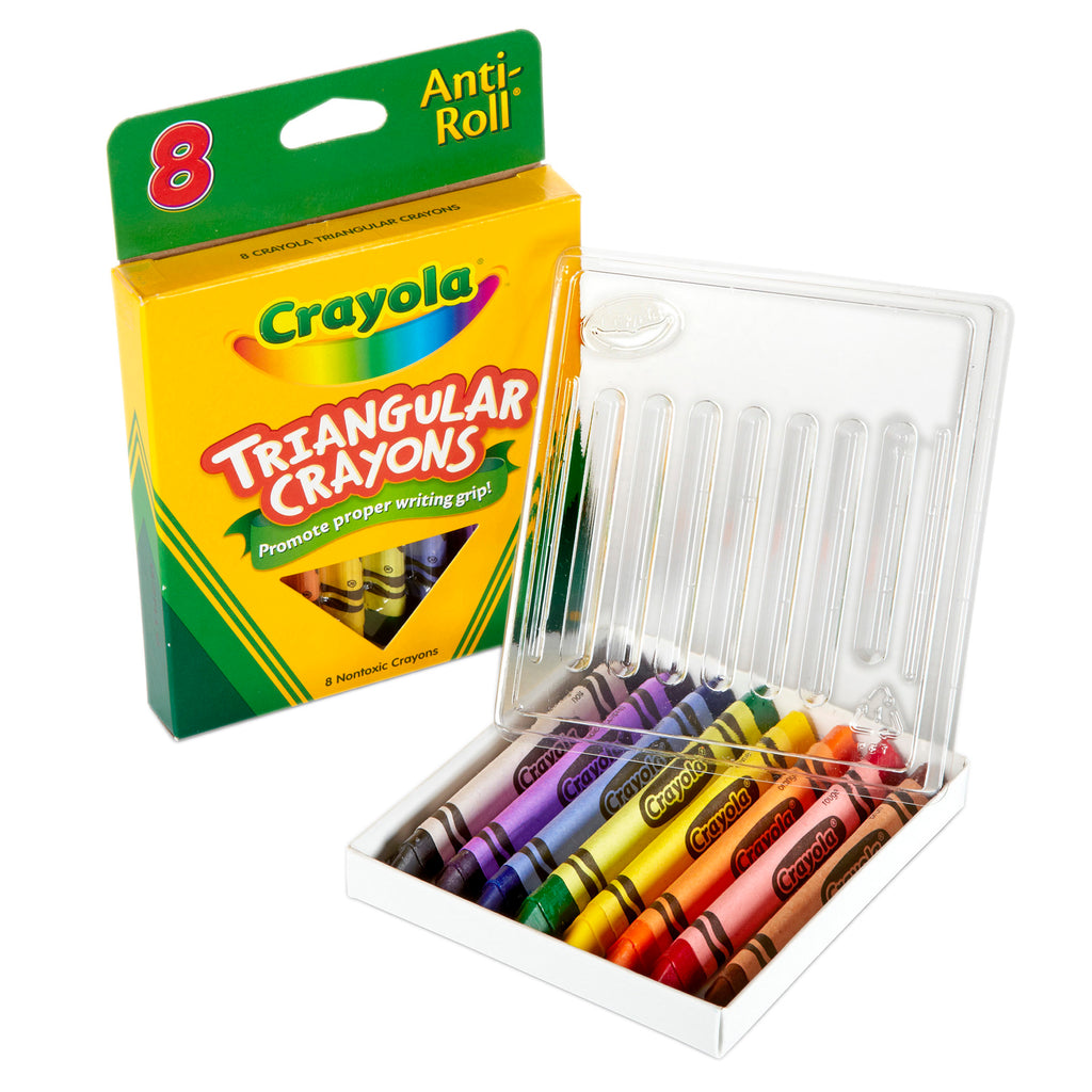 Crayola Triangular Crayons 8 Count