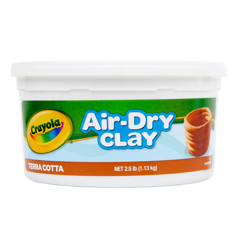 Crayola Air Dry Clay 2 1-2lb Terra Cotta