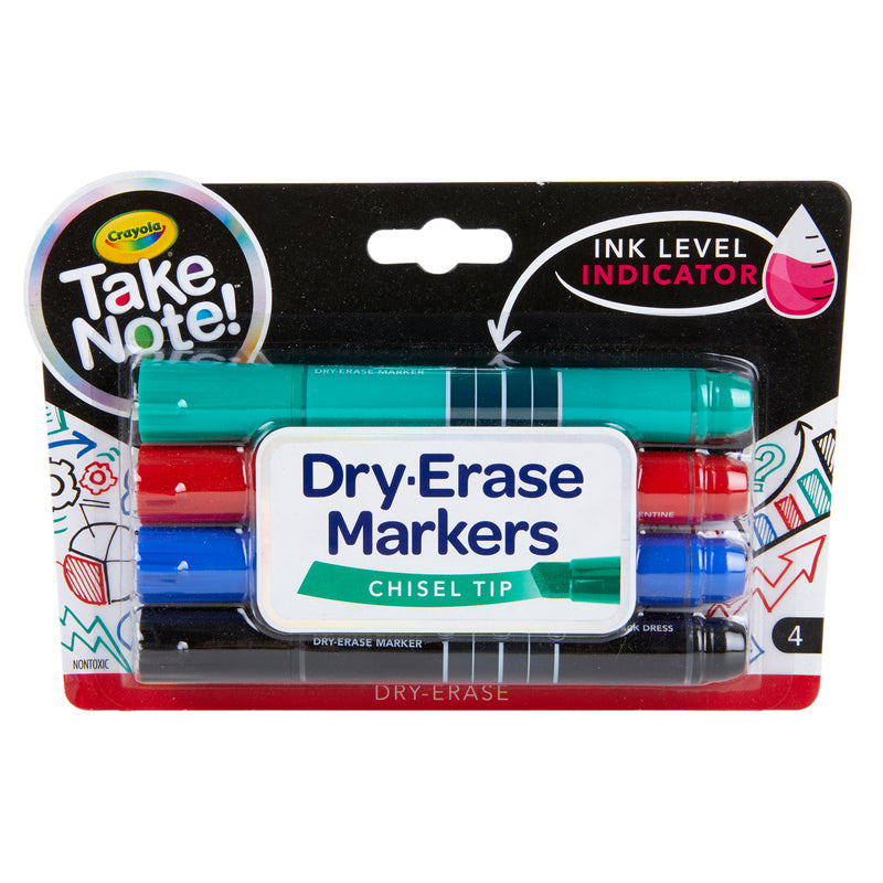 Take Note 4ct Dry Erase Marker