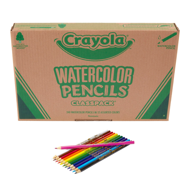 Watercolor Colored Pencils Classpack®, 240 Pencils