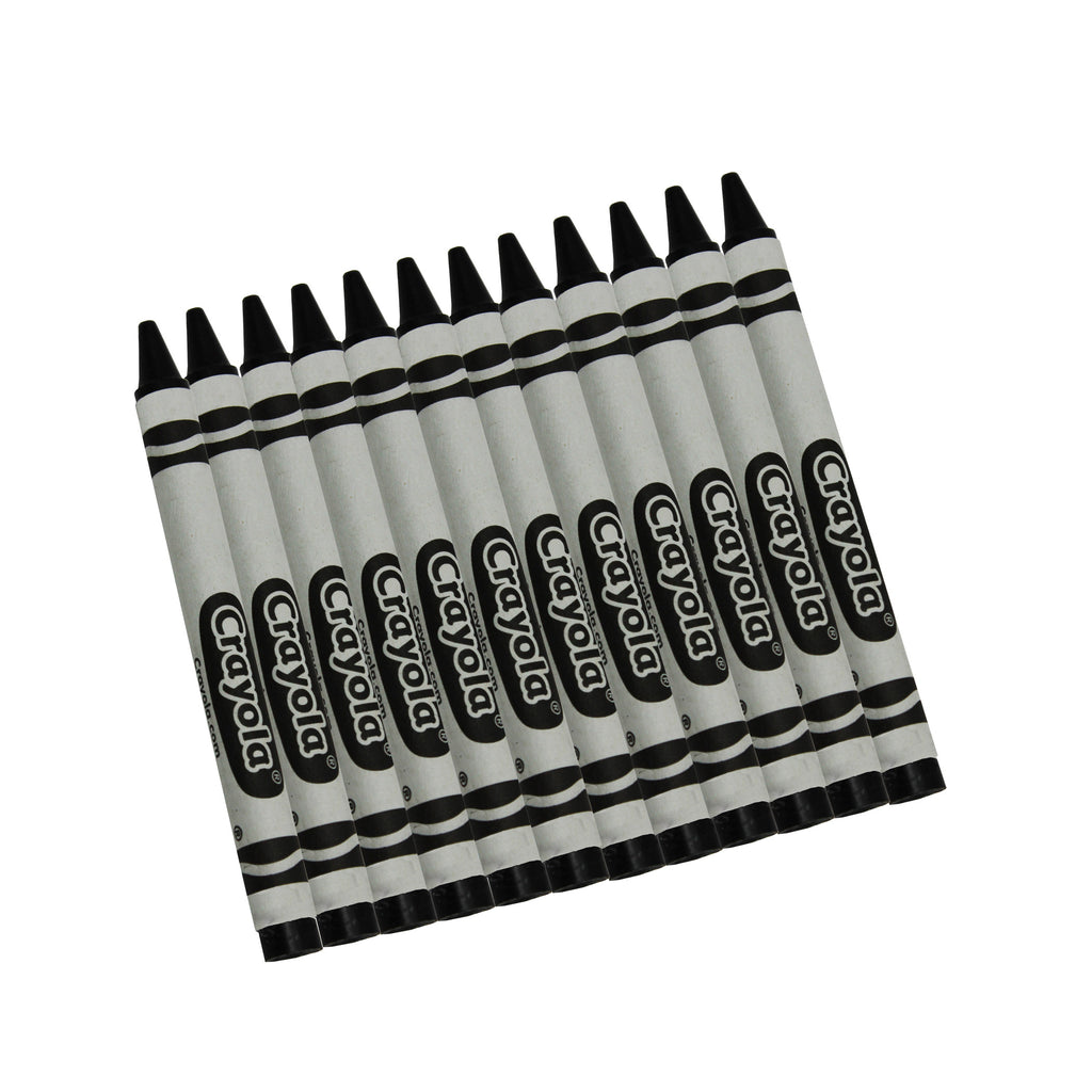 Crayola Bulk Crayons 12ct Black