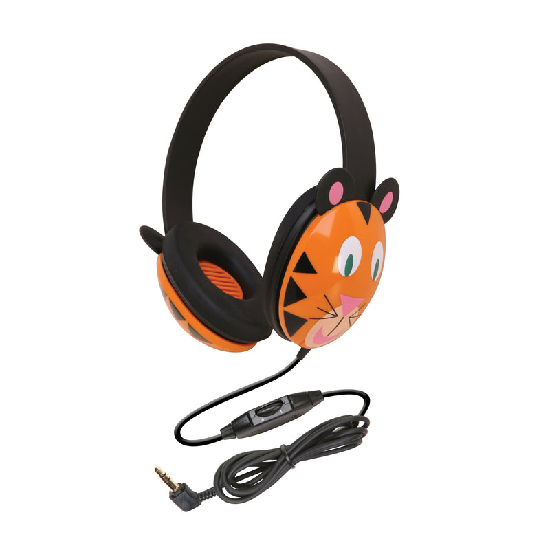 Listening First Animal-themed Stereo Headphones Tiger