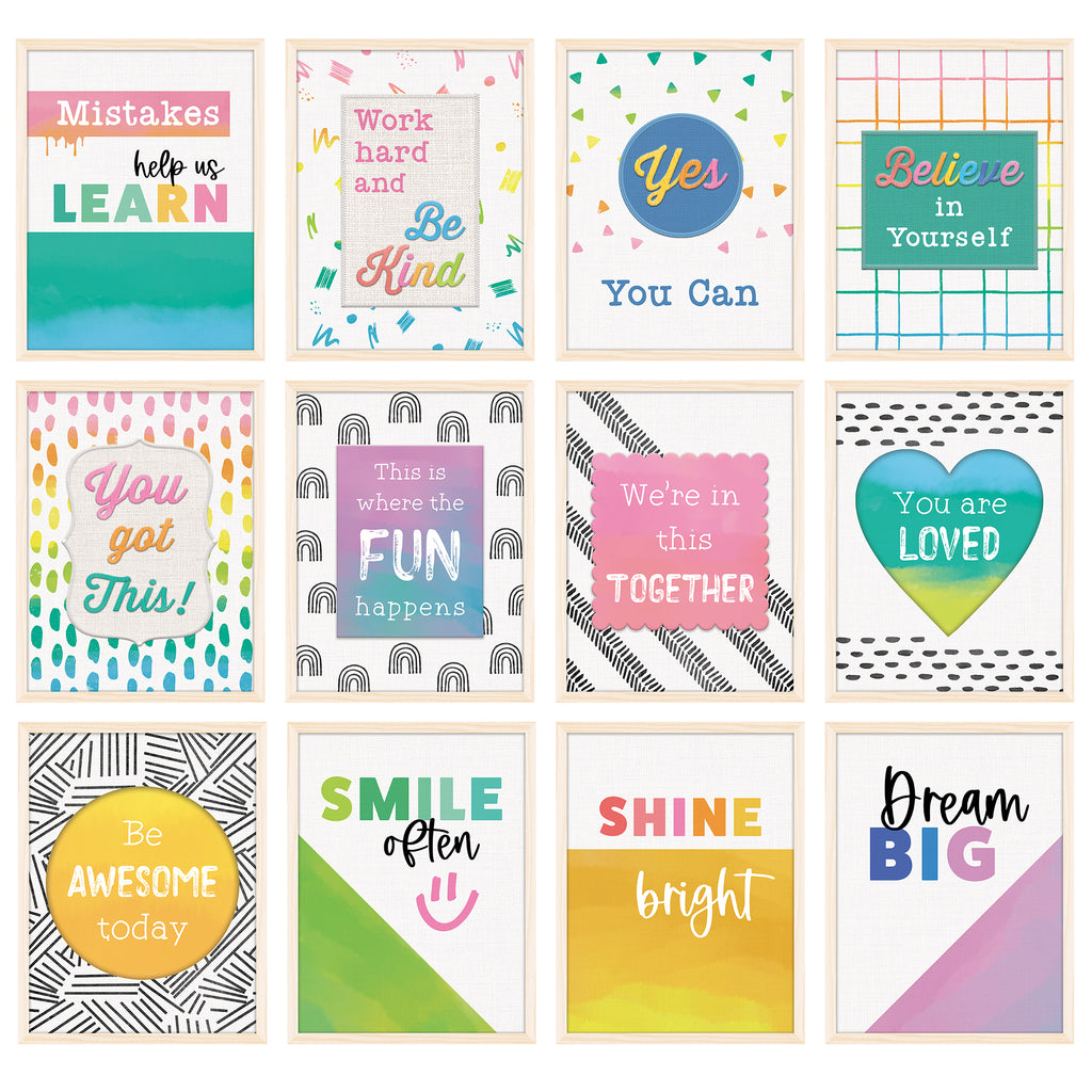 Mini Posters: Creatively Inspired Poster Set