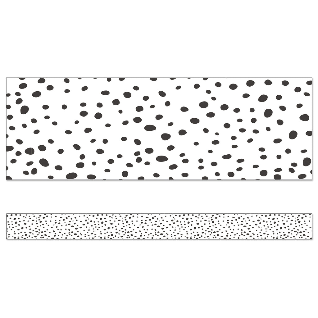 We Belong Black Dots Straight Bordr