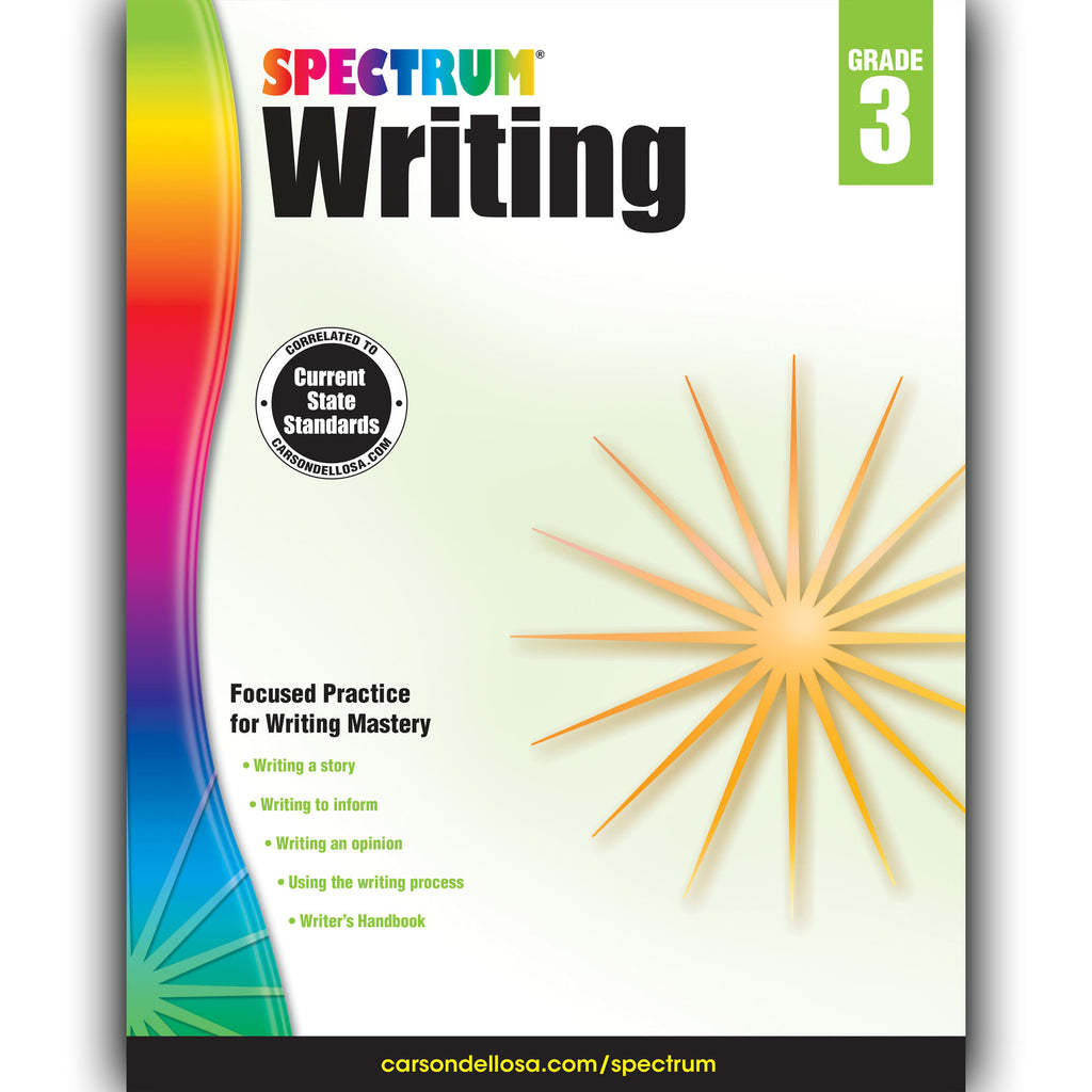Spectrum Writing Gr 3