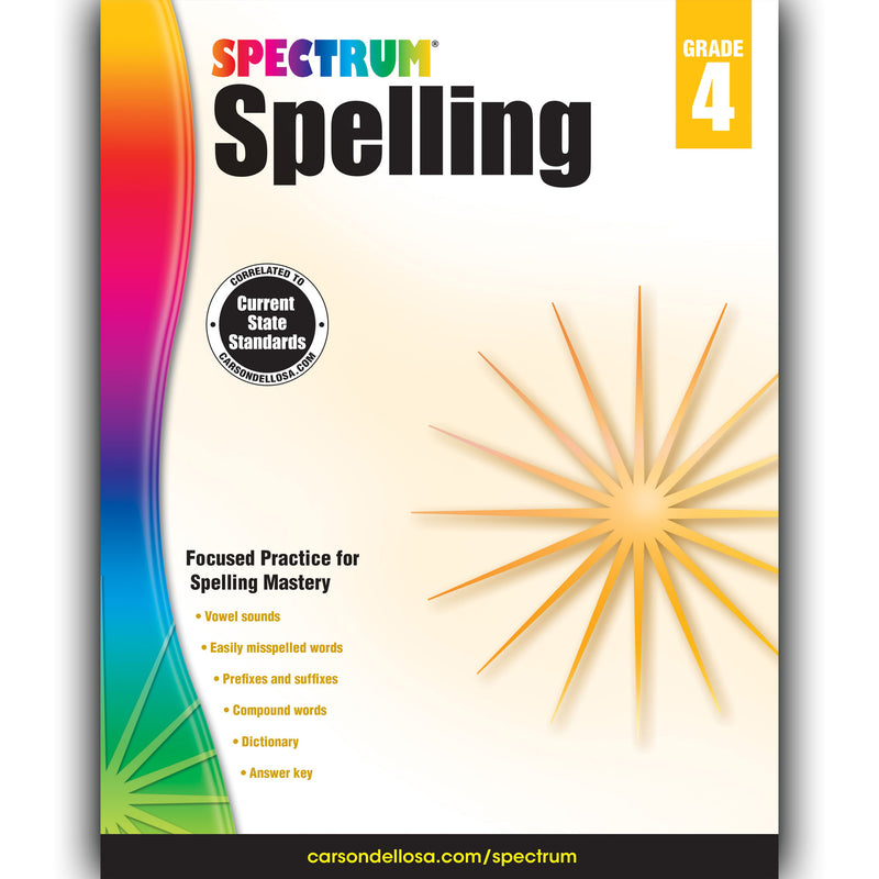 Spectrum Spelling Gr 4