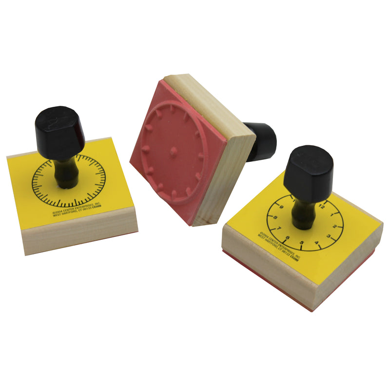 Stamp Set 3 Clock 5-min-60-min-hour Numerals