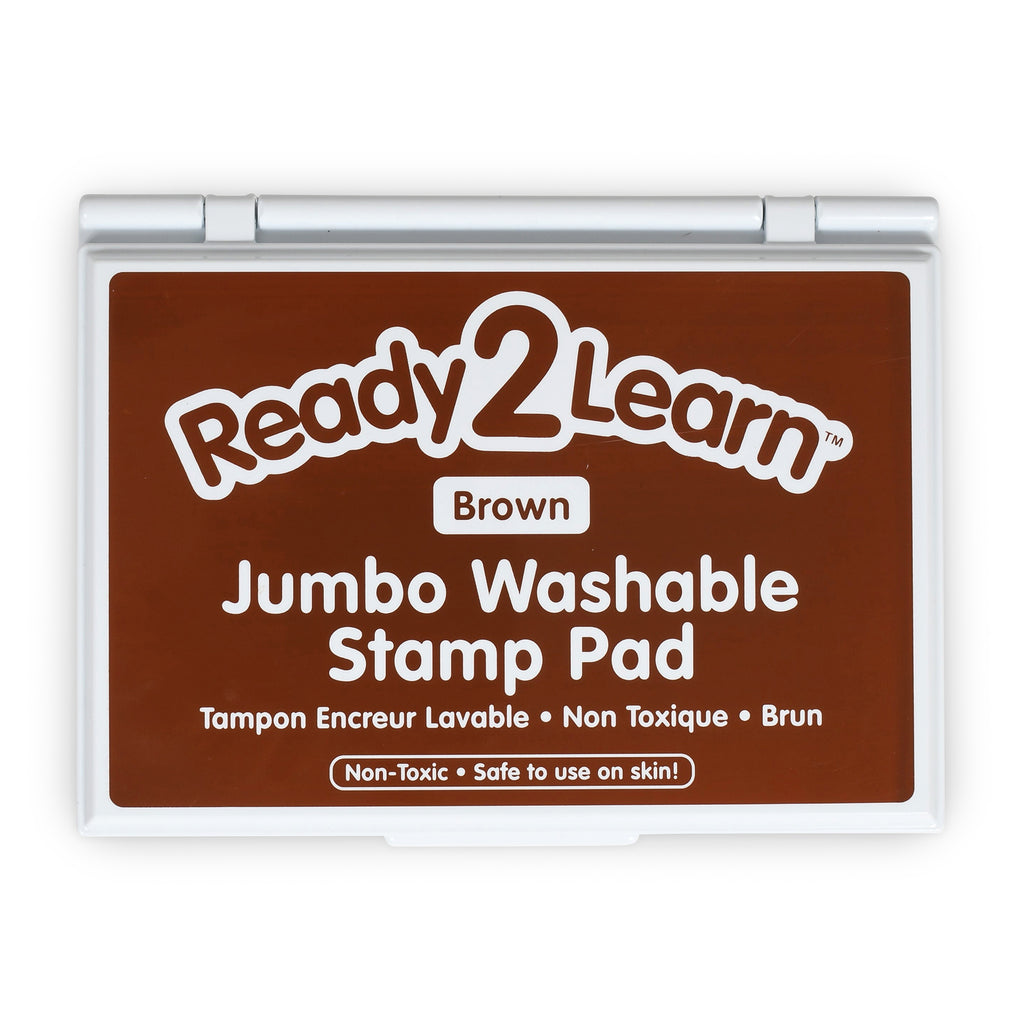 Jumbo Washable Stamp Pad, Brown