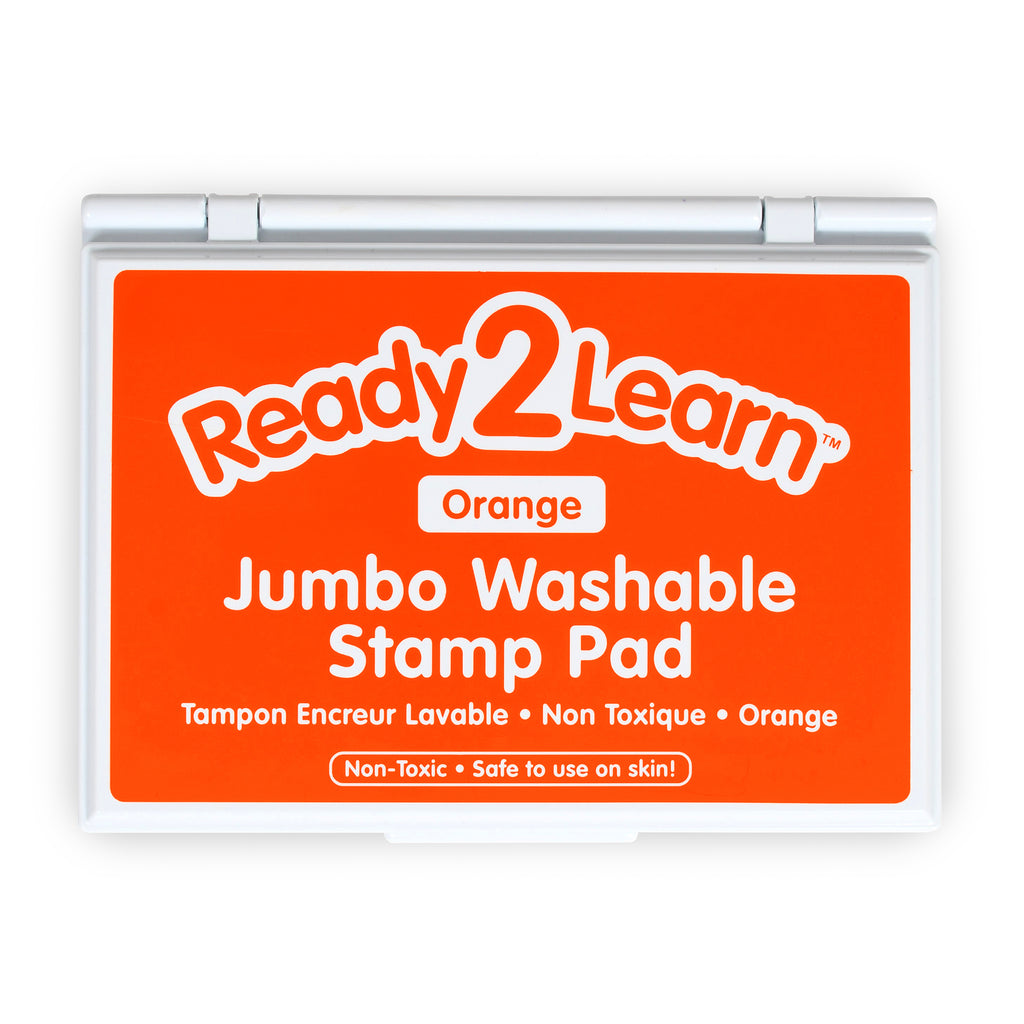 Jumbo Washable Stamp Pad - Orange - 6.2"L x 4.1"W