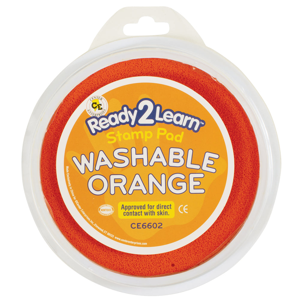 Jumbo Circular Washable Orange Pad