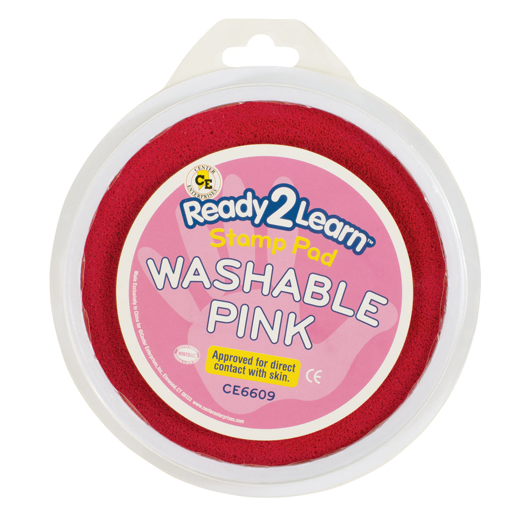 Jumbo Circular Washable Pads Pink Single